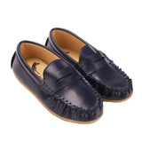Platinum Penny Moccasin - Hard Sole