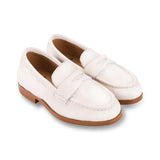 Platinum Penny Loafer - Hard Sole