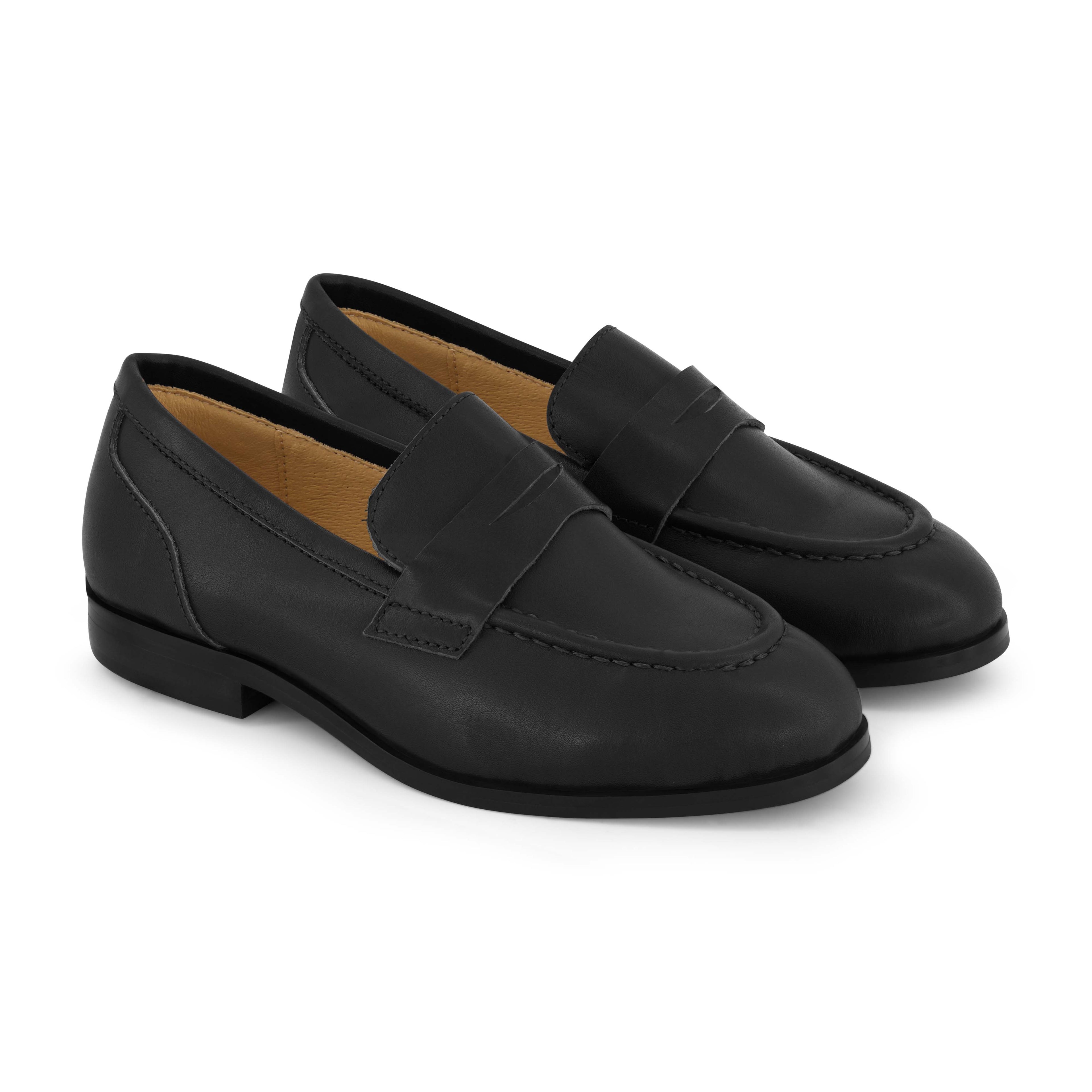 Platinum Penny Loafer - Hard Sole