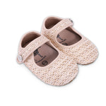 Woven Mary Jane - Soft and Rubber Sole - Zeebrakids