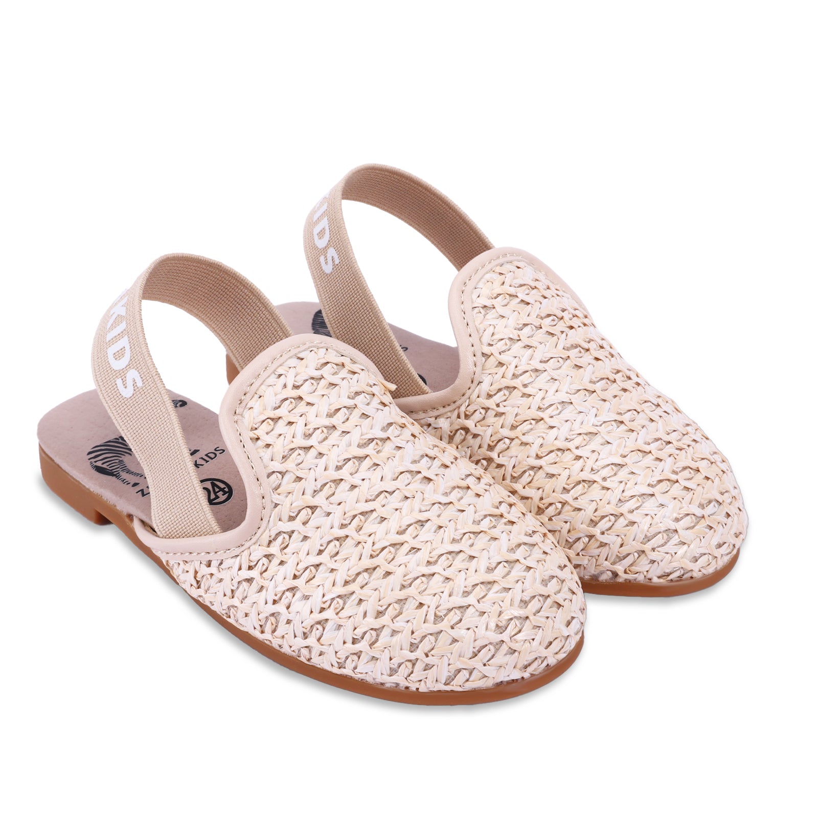 Woven Slingback Slippers - Zeebrakids