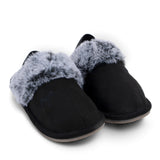 Plush Slippers - Hard Sole with Elastic - Zeebrakids