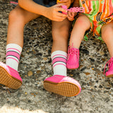 Moccasin Lace Up First Walker - Hard Sole
