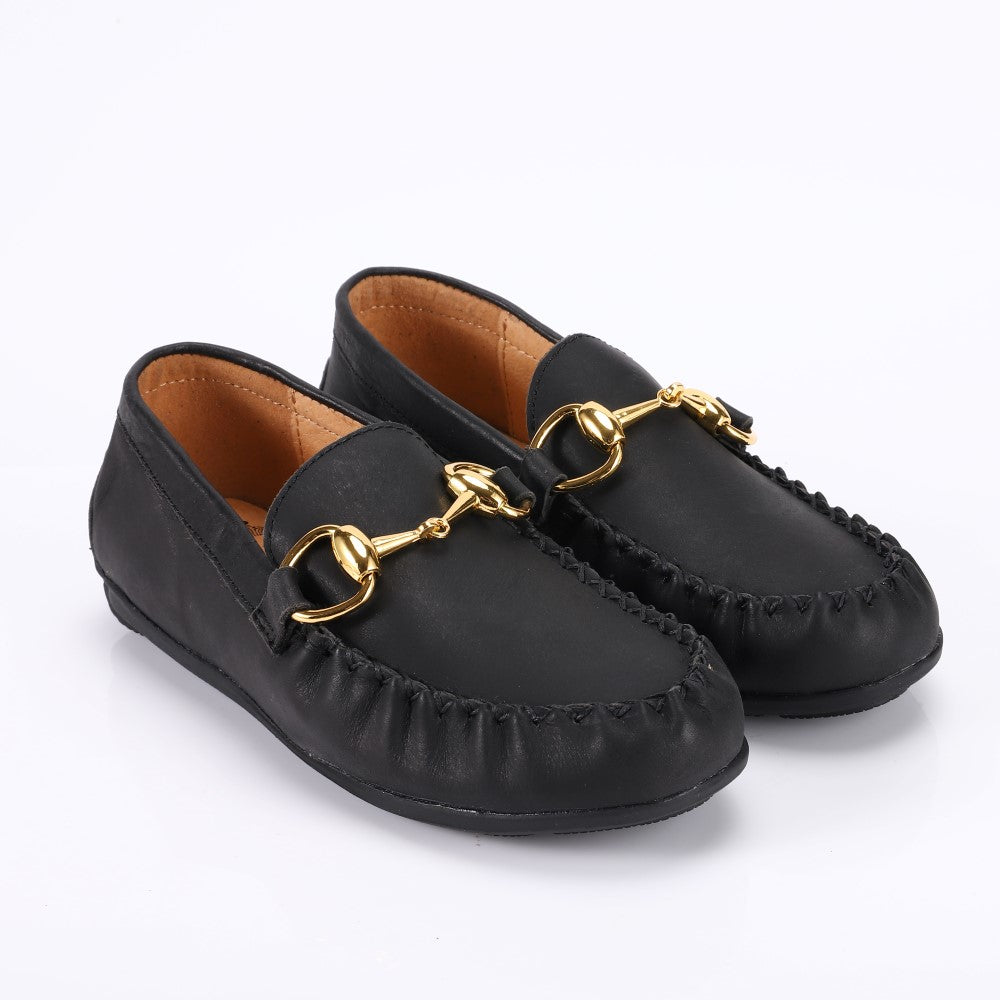 Buckle Moccasin Hard Sole